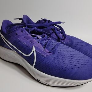 Nike Air Zoom Pegasus 38 in Purple and Black